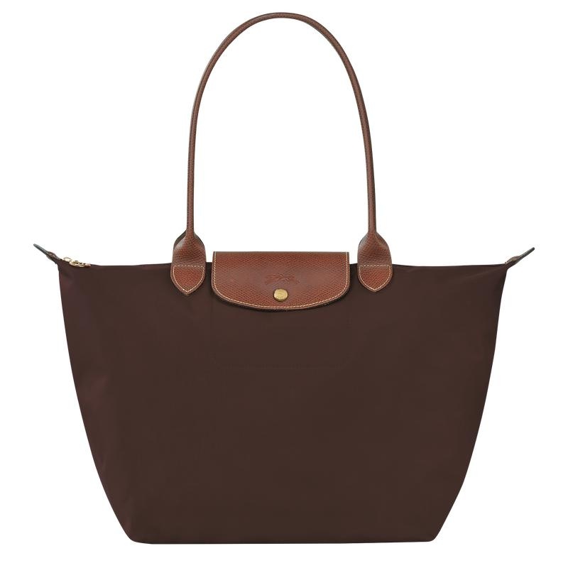 Longchamp Le Pliage Original L Ženske Torba Tote Smeđe | 51723-CLVT