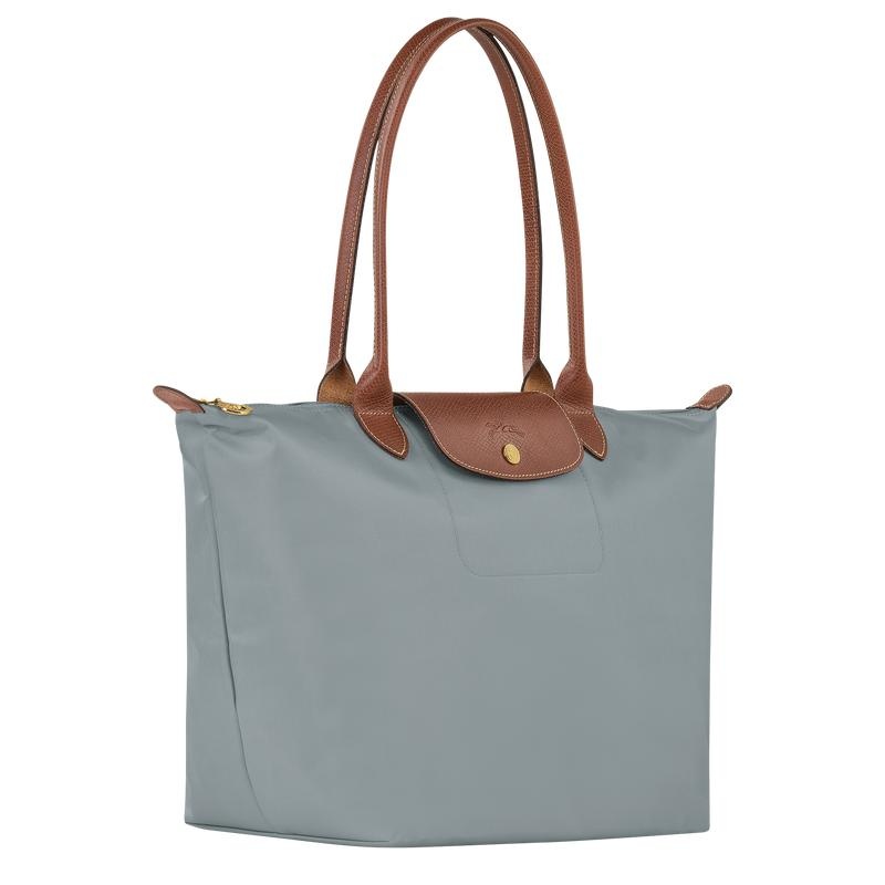 Longchamp Le Pliage Original L Ženske Torba Tote Sive | 09543-ZXGL