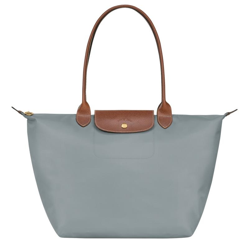 Longchamp Le Pliage Original L Ženske Torba Tote Sive | 09543-ZXGL