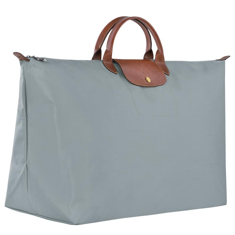 Longchamp Le Pliage Original M Muške Putne Torbe Sive | 06314-VJHK