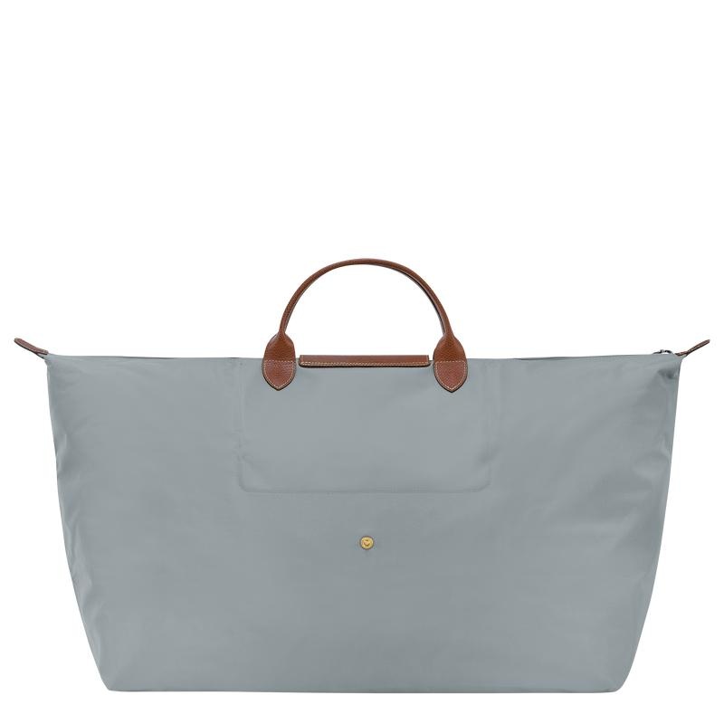 Longchamp Le Pliage Original M Muške Putne Torbe Sive | 06314-VJHK