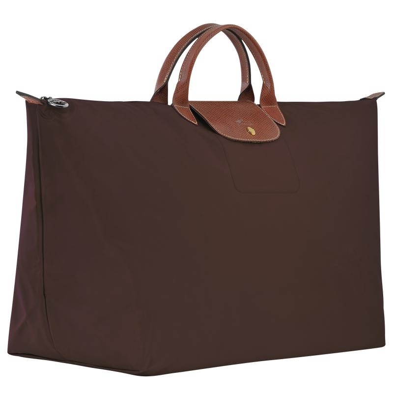 Longchamp Le Pliage Original M Ženske Putne Torbe Smeđe | 16842-YQLW