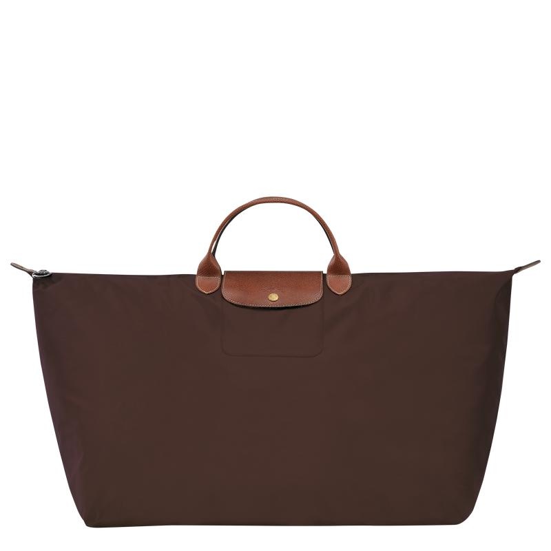 Longchamp Le Pliage Original M Ženske Putne Torbe Smeđe | 16842-YQLW