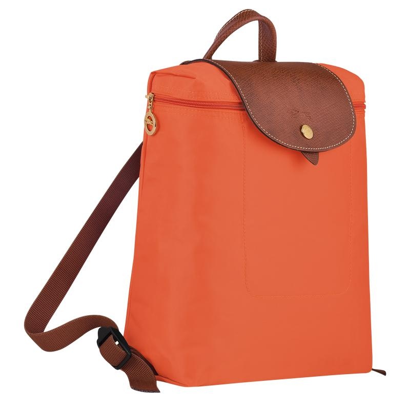 Longchamp Le Pliage Original M Ženske Ruksaci Narančaste | 32791-YIGK