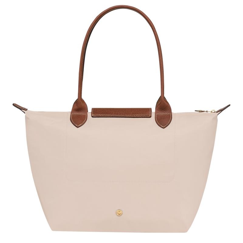 Longchamp Le Pliage Original M Ženske Torba Tote Bijele | 20718-JHKO