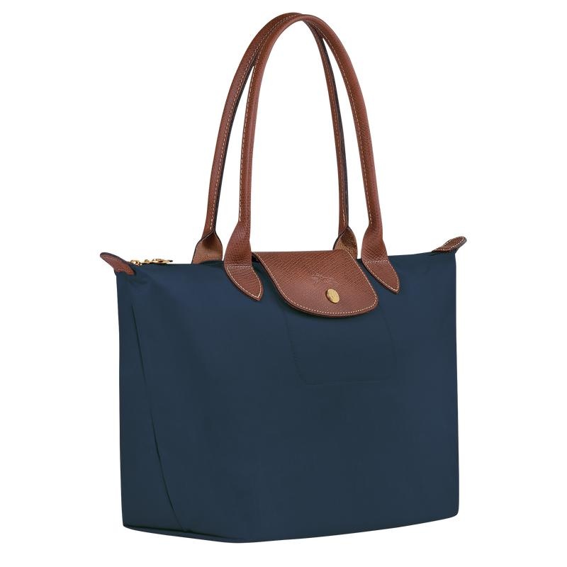 Longchamp Le Pliage Original M Ženske Torba Tote Tamnoplave | 83215-ULXI