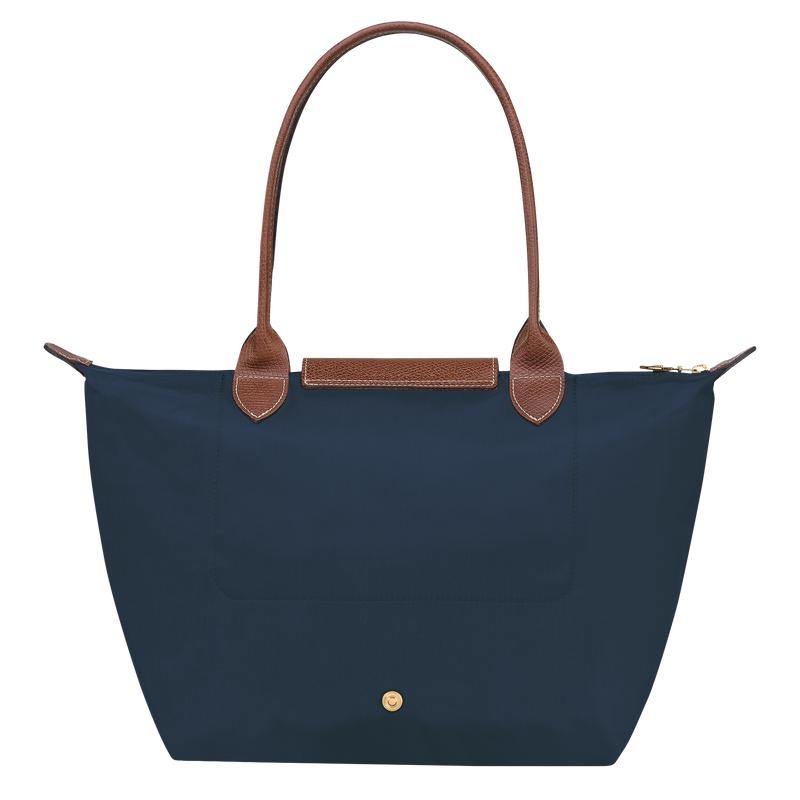 Longchamp Le Pliage Original M Ženske Torba Tote Tamnoplave | 83215-ULXI