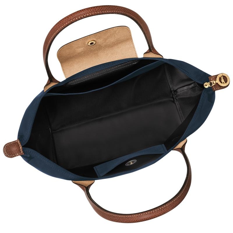 Longchamp Le Pliage Original M Ženske Torba Tote Tamnoplave | 83215-ULXI