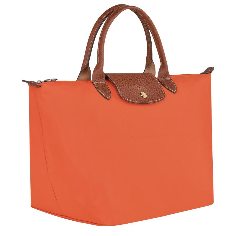 Longchamp Le Pliage Original M Ženske Torbica Narančaste | 94820-AZFV