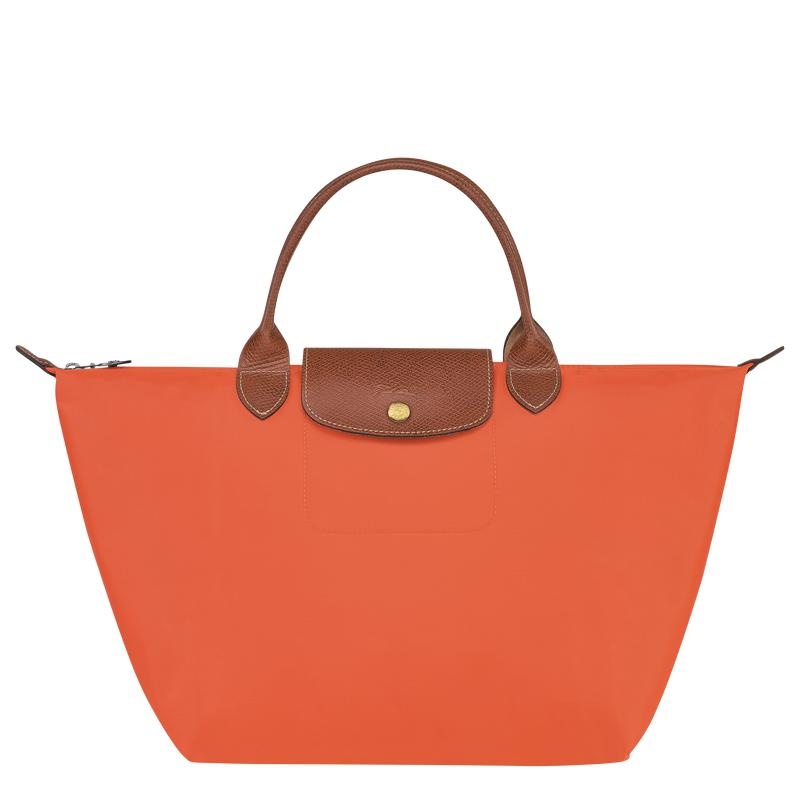 Longchamp Le Pliage Original M Ženske Torbica Narančaste | 94820-AZFV