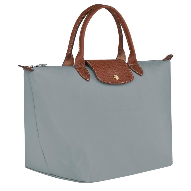 Longchamp Le Pliage Original M Ženske Torbica Sive | 10296-NIHJ