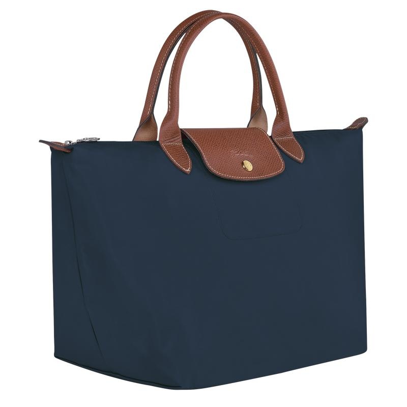 Longchamp Le Pliage Original M Ženske Torbica Tamnoplave | 64390-RCZL