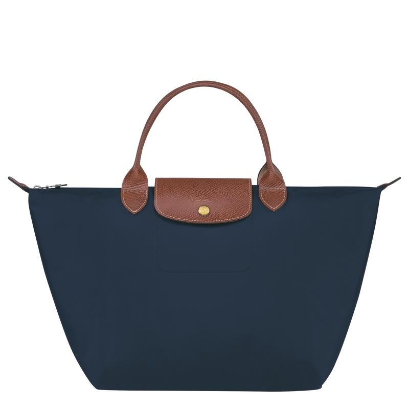 Longchamp Le Pliage Original M Ženske Torbica Tamnoplave | 64390-RCZL