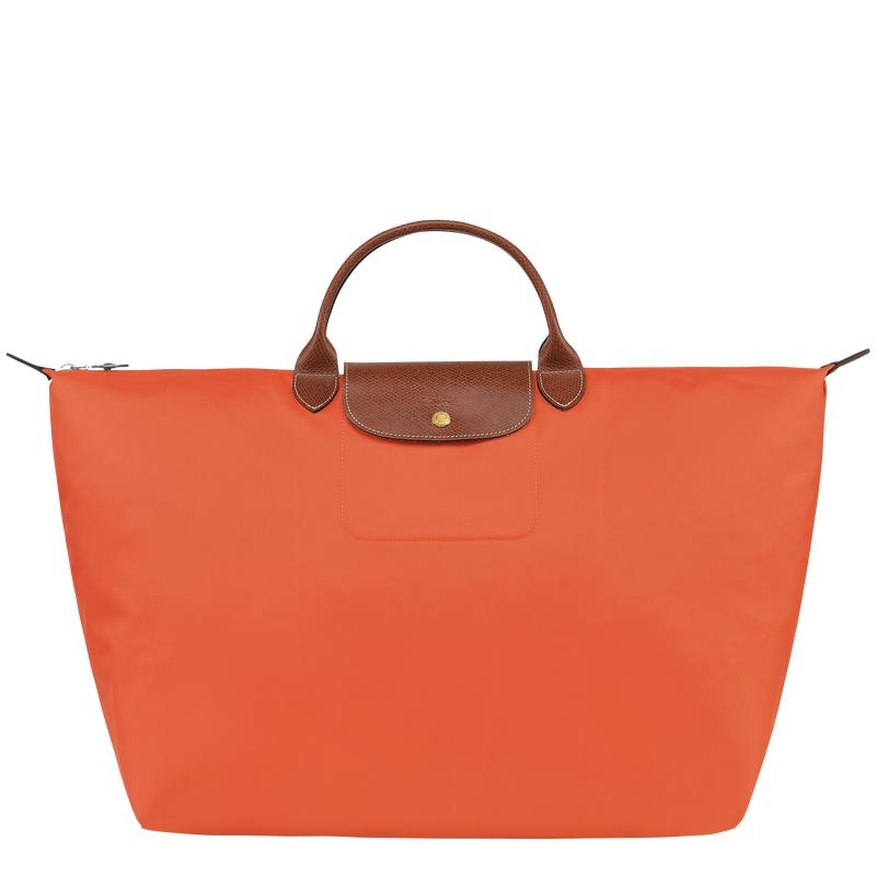 Longchamp Le Pliage Original S Muške Putne Torbe Narančaste | 26490-LYBZ