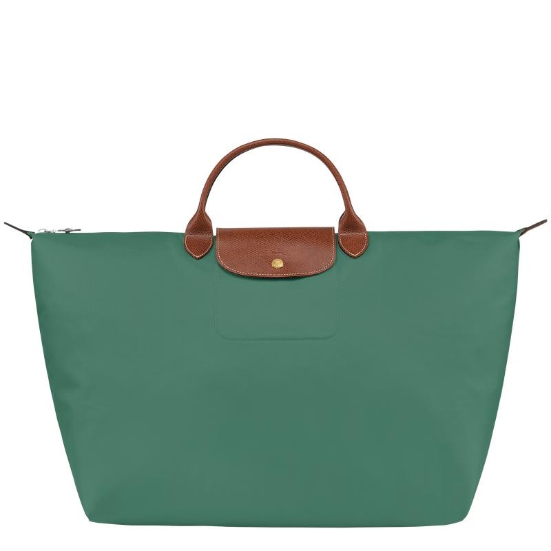 Longchamp Le Pliage Original S Muške Putne Torbe Zelene | 25478-XKSZ