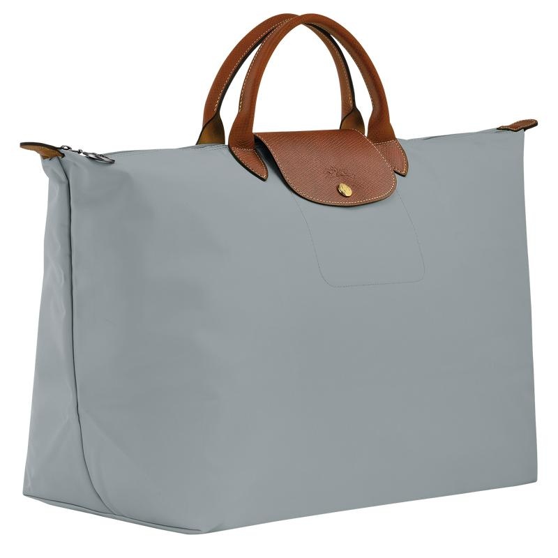 Longchamp Le Pliage Original S Muške Putne Torbe Sive | 70628-KPYC