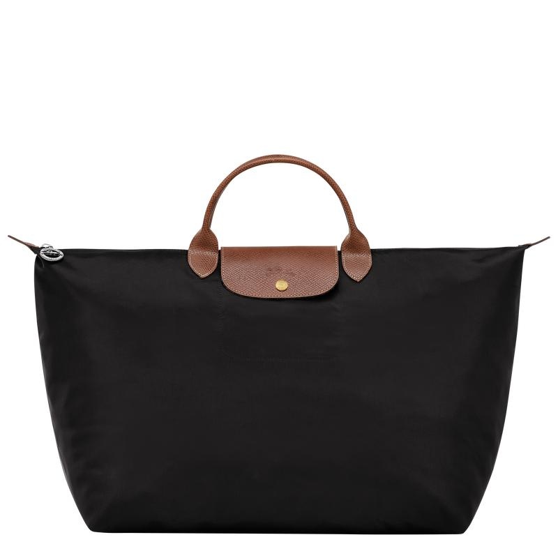 Longchamp Le Pliage Original S Muške Putne Torbe Crne | 62307-XLDJ