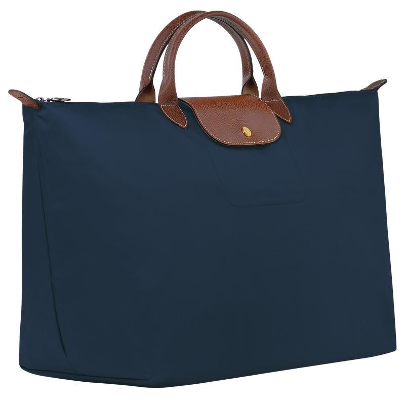 Longchamp Le Pliage Original S Muške Putne Torbe Tamnoplave | 25436-WRYQ