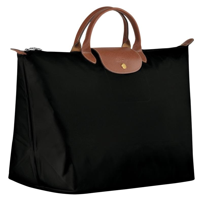 Longchamp Le Pliage Original S Ženske Putne Torbe Crne | 39106-AVQC