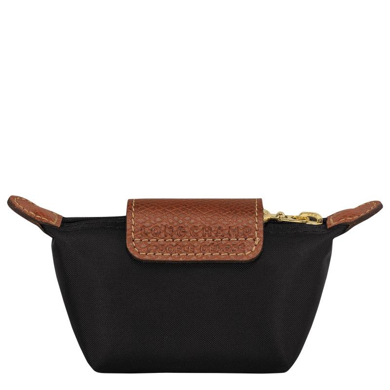 Longchamp Le Pliage Original Ženske Torbica Za Novčiće Crne | 25407-FZPM