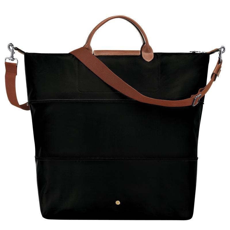 Longchamp Le Pliage Original expandable Ženske Putne Torbe Crne | 81230-PMVT