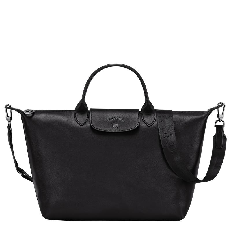 Longchamp Le Pliage Xtra L Muške Torbica Crne | 58713-CRQB