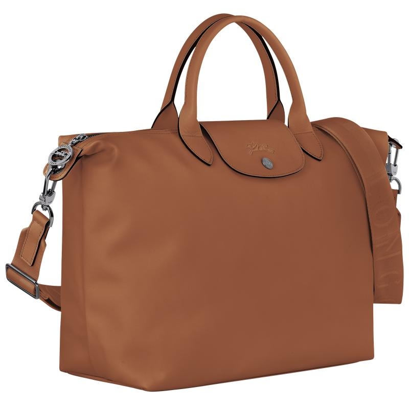 Longchamp Le Pliage Xtra L Ženske Torbica Smeđe | 40756-UPWJ