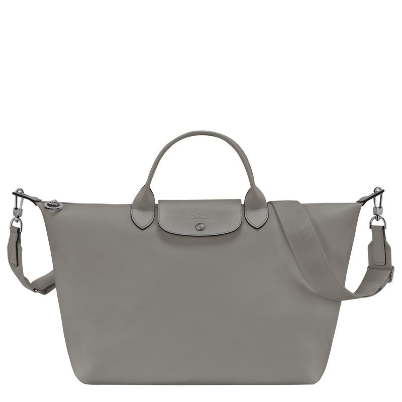 Longchamp Le Pliage Xtra L Ženske Torbica Sive | 31602-EOQW