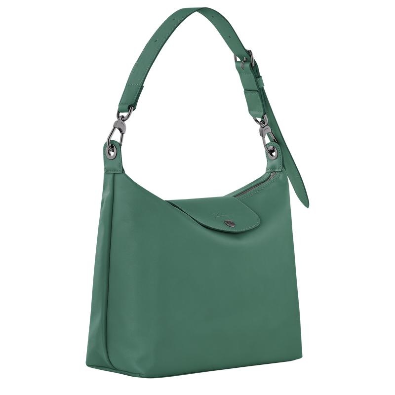 Longchamp Le Pliage Xtra M Ženske Hobo Torba Zelene | 89506-YTOS