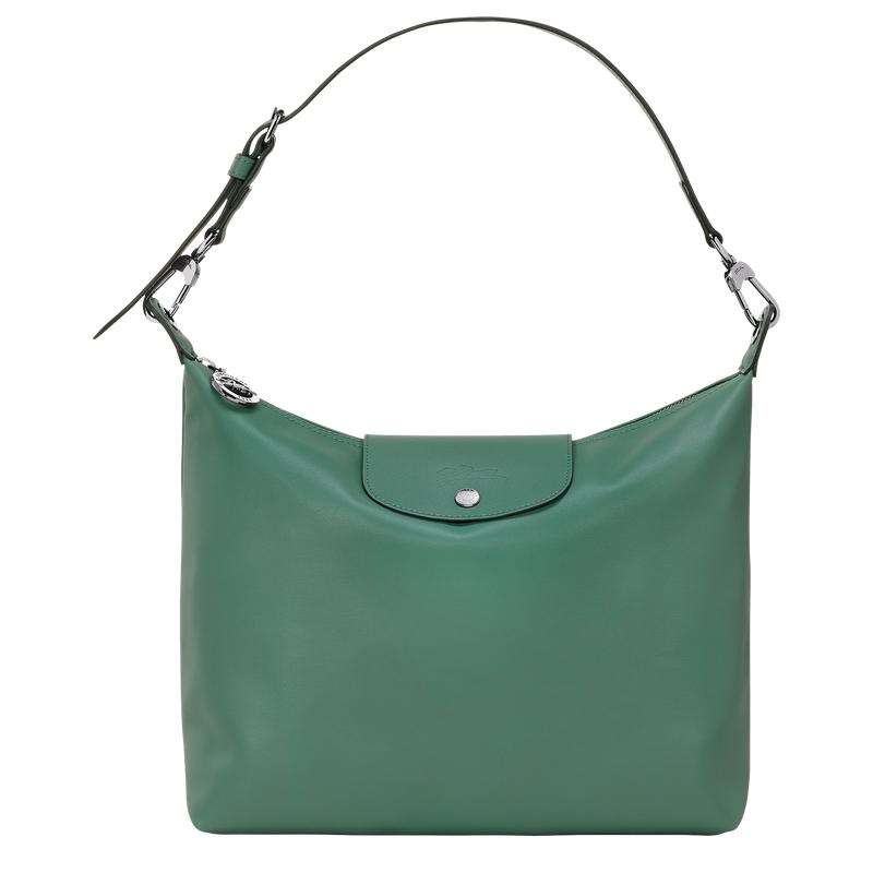 Longchamp Le Pliage Xtra M Ženske Hobo Torba Zelene | 89506-YTOS