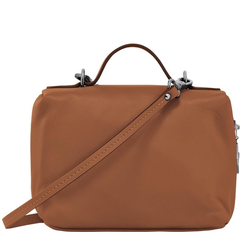 Longchamp Le Pliage Xtra XS Vanity Ženske Torba Crossbody Smeđe | 15976-PNIH