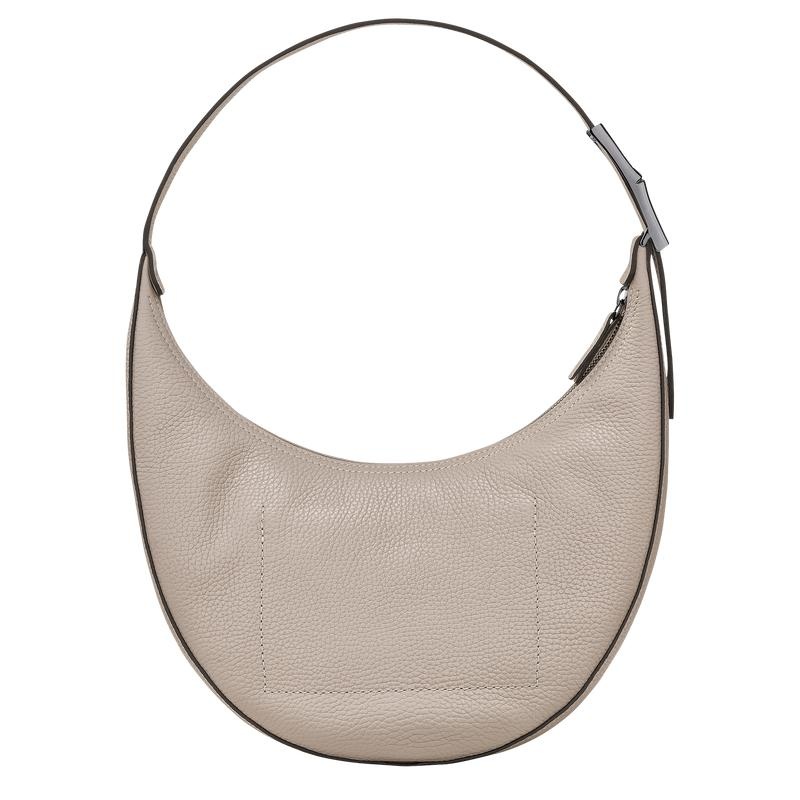 Longchamp Roseau Essential M Ženske Hobo Torba Sive | 35148-WLQI