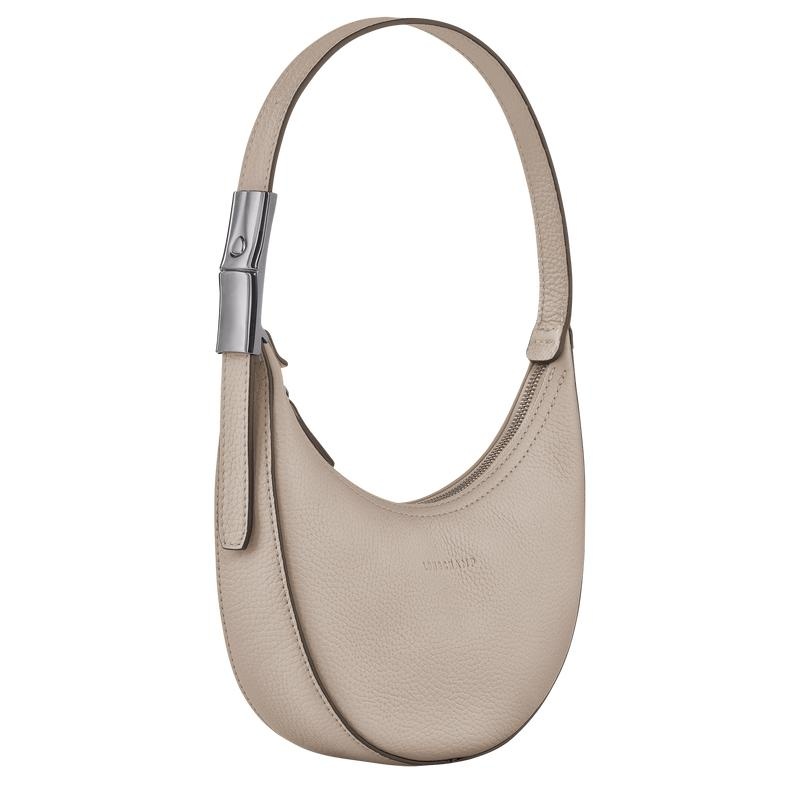 Longchamp Roseau Essential S Ženske Hobo Torba Sive | 31976-EMKA