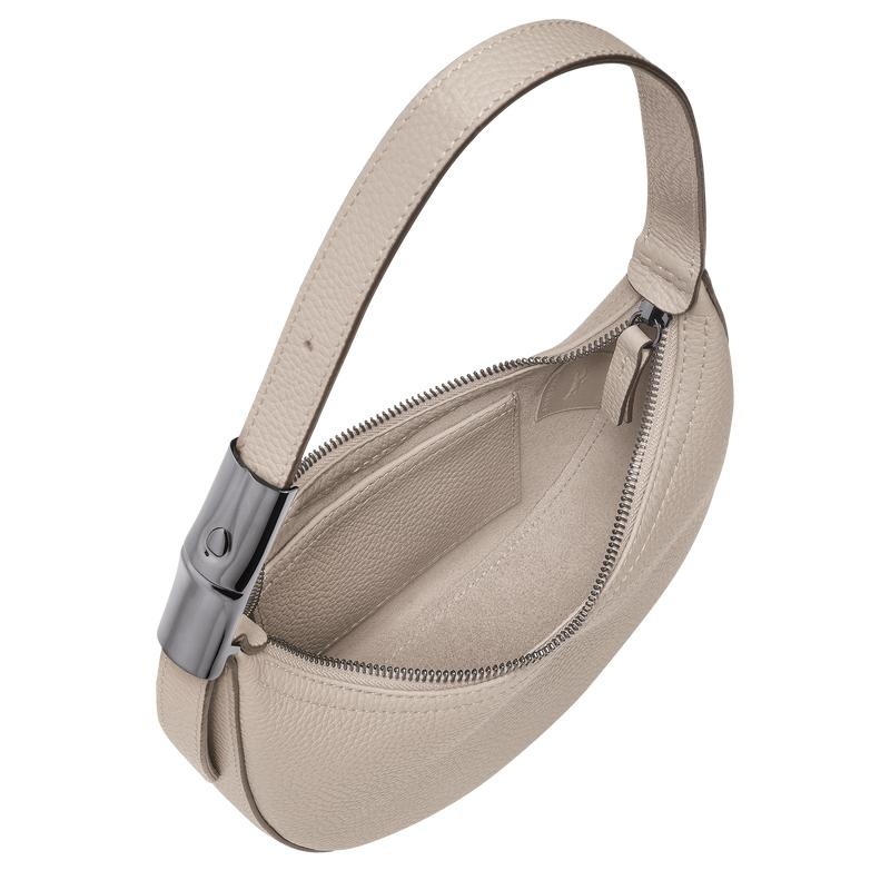 Longchamp Roseau Essential S Ženske Hobo Torba Sive | 31976-EMKA