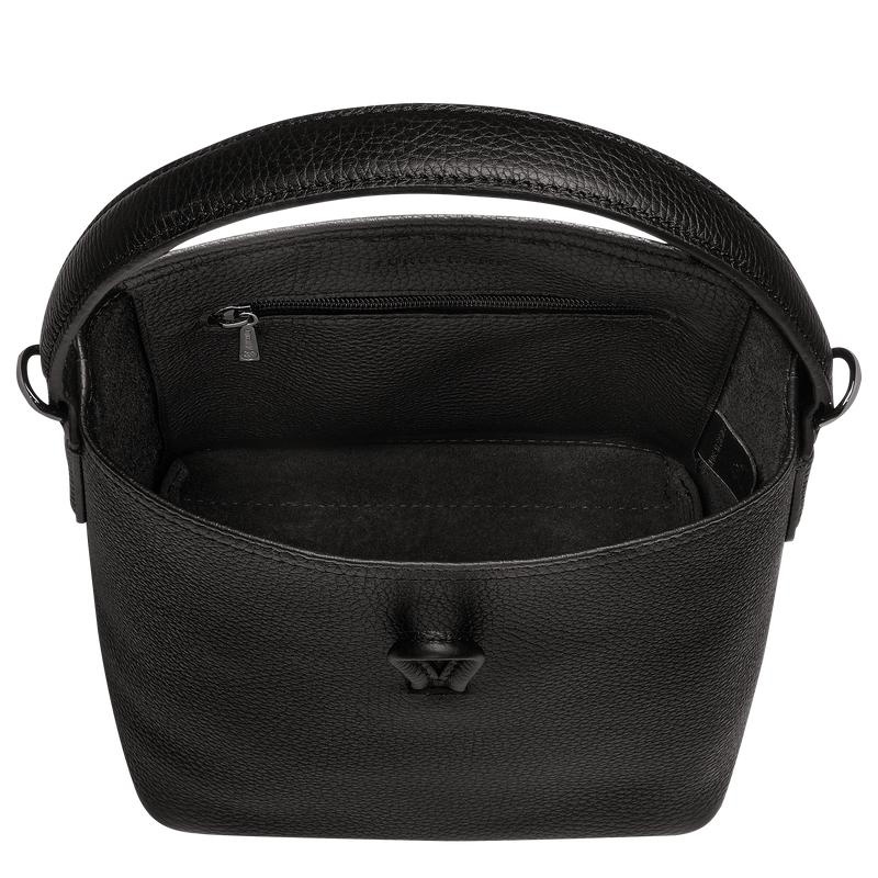 Longchamp Roseau Essential XS Ženske Bucket Torbe Crne | 90374-EYKP