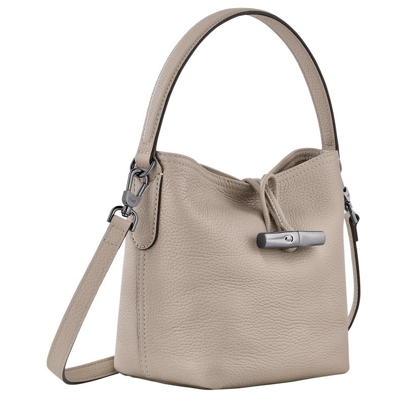 Longchamp Roseau Essential XS Ženske Bucket Torbe Sive | 52790-EAMW