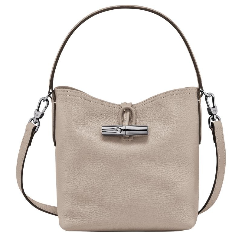 Longchamp Roseau Essential XS Ženske Bucket Torbe Sive | 52790-EAMW