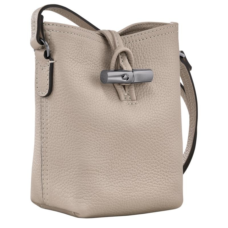 Longchamp Roseau Essential XS Ženske Torba Crossbody Sive | 32418-UOBS