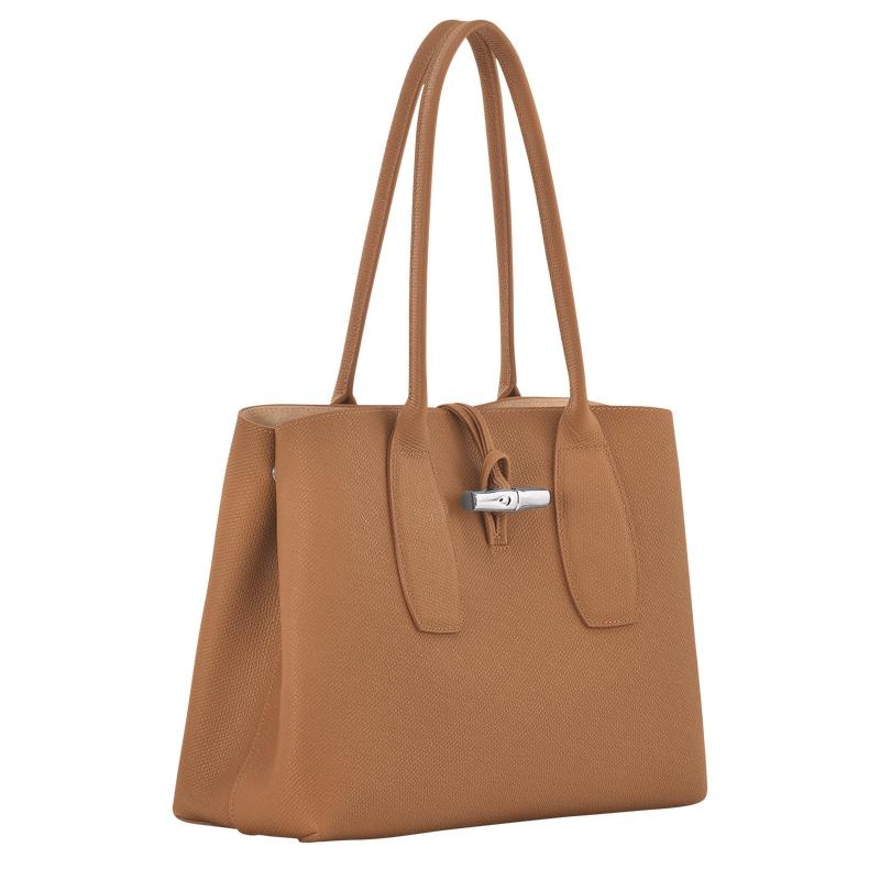 Longchamp Roseau L Ženske Torba Tote Smeđe | 16732-YEKM