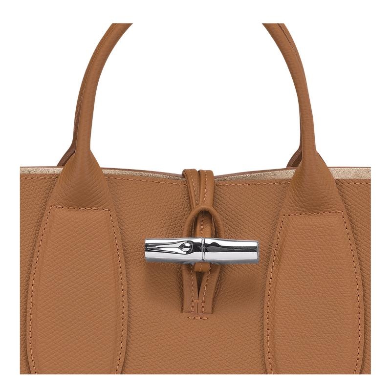 Longchamp Roseau M Ženske Torbica Smeđe | 01546-YQZT