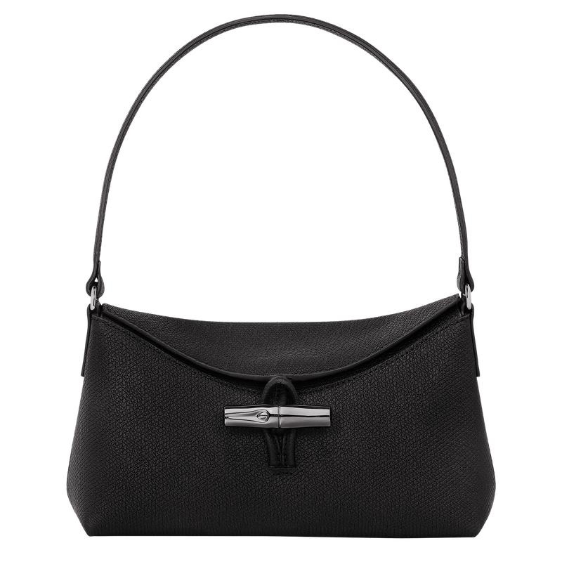 Longchamp Roseau S Ženske Hobo Torba Crne | 21845-GUNH