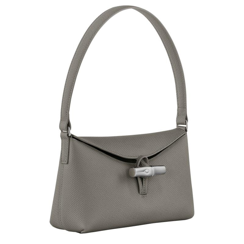 Longchamp Roseau S Ženske Hobo Torba Sive | 67294-MEXV