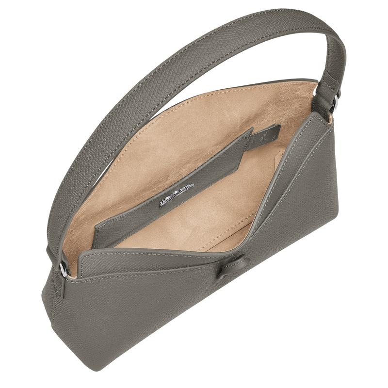 Longchamp Roseau S Ženske Hobo Torba Sive | 67294-MEXV