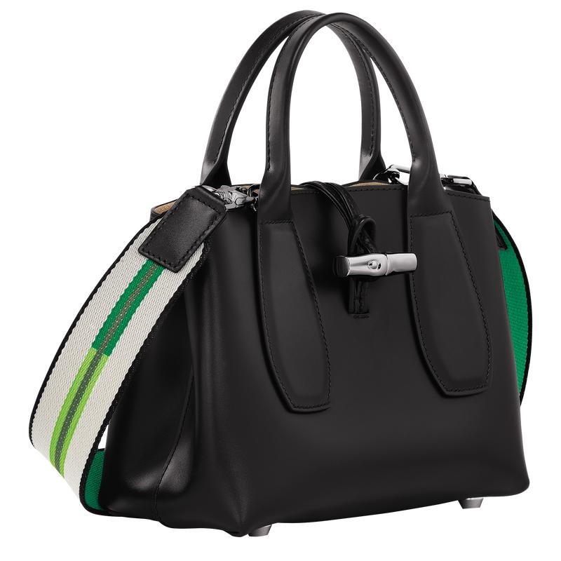 Longchamp Roseau S Ženske Torbica Crne | 26531-SGOU