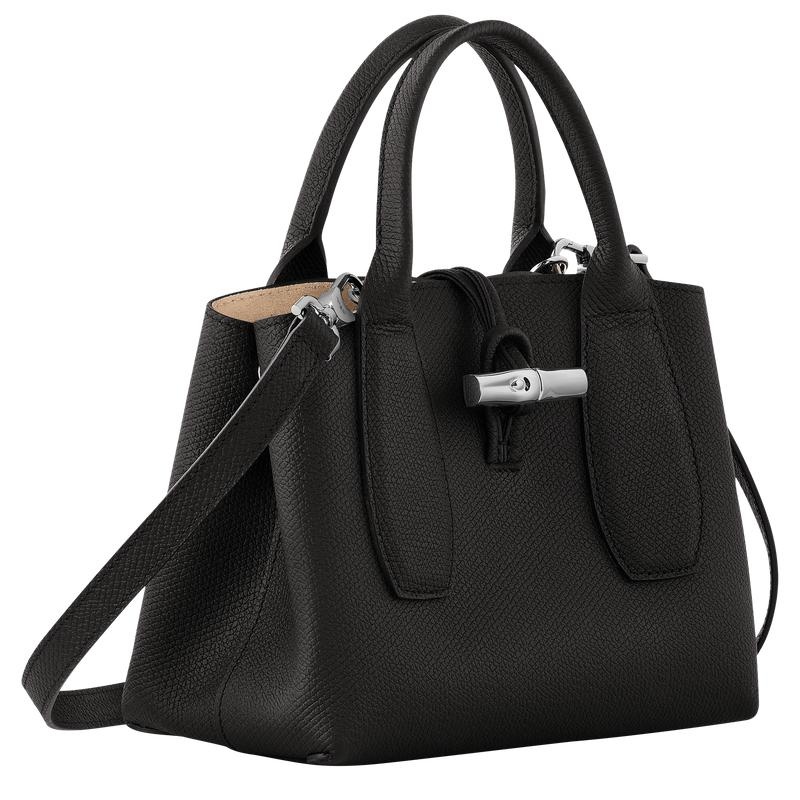 Longchamp Roseau S Ženske Torbica Crne | 84130-RMGZ