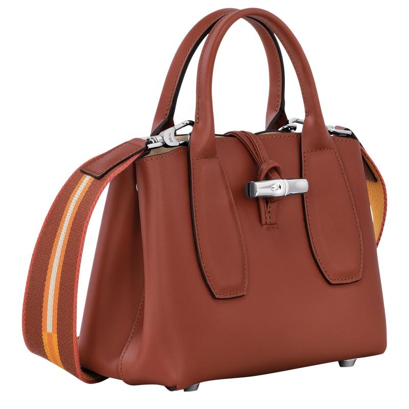 Longchamp Roseau S Ženske Torbica Smeđe | 14735-AUIP