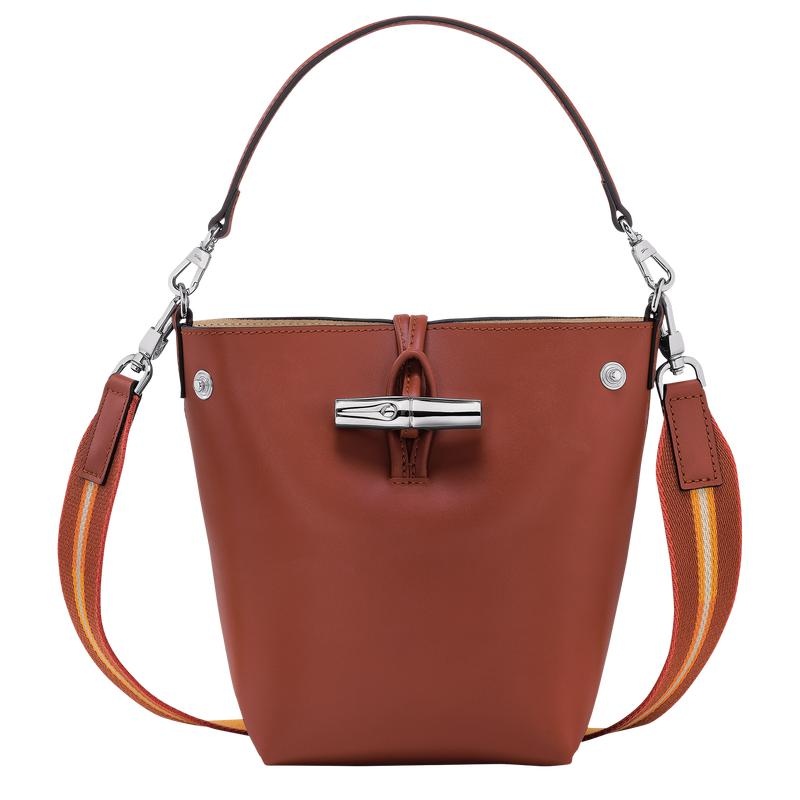 Longchamp Roseau XS Ženske Bucket Torbe Smeđe | 09712-ENSC