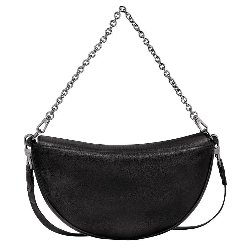 Longchamp Smile S Ženske Torba Crossbody Crne | 94208-SYMQ