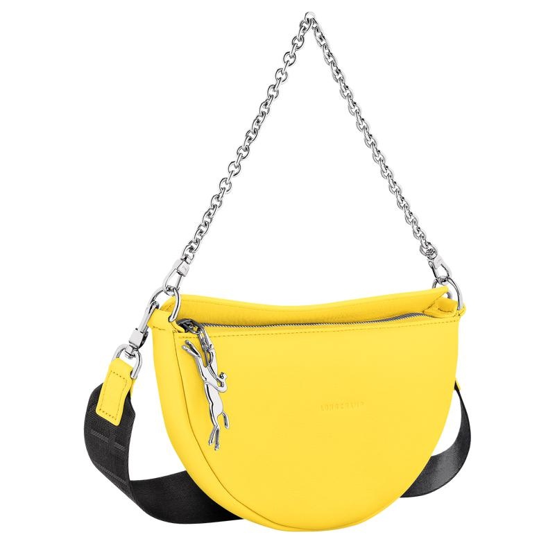 Longchamp Smile S Ženske Torba Crossbody Žute | 63875-GQWK