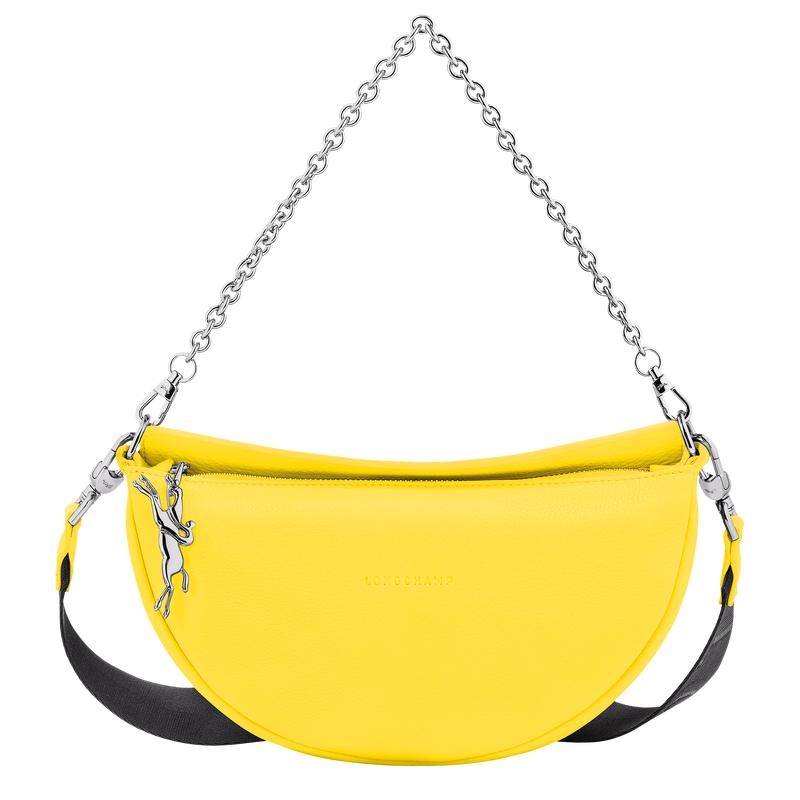 Longchamp Smile S Ženske Torba Crossbody Žute | 63875-GQWK